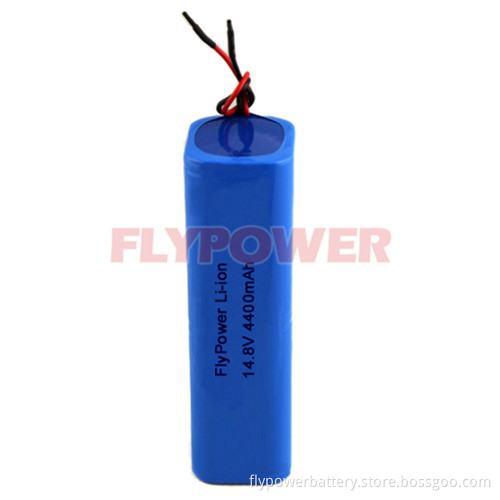 14.8V 4400mAh 18650 Lithium Ion Battery Pack (4S2P of FLC-18650-2200)
